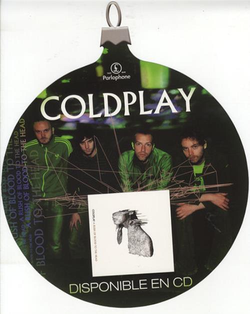 Coldplay A Rush Of Blood To The Head display Mexican DPYDIAR267723