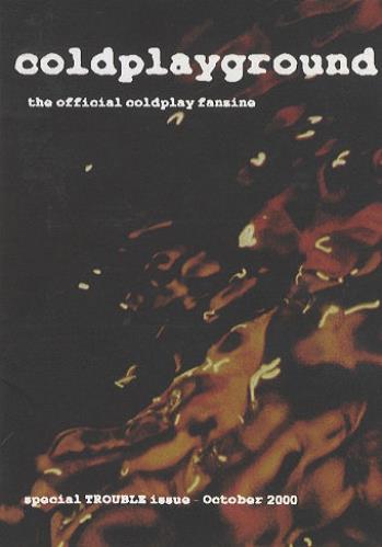 Coldplay Coldplayground fanzine UK DPYFACO277898