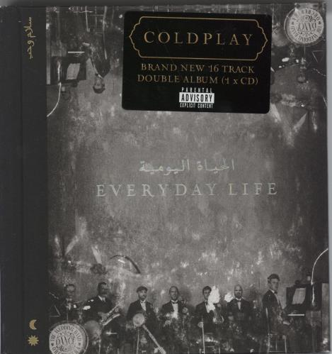 Coldplay Everyday Life CD album (CDLP) UK DPYCDEV771086