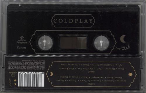 Coldplay Everyday Life cassette album UK DPYCLEV772049