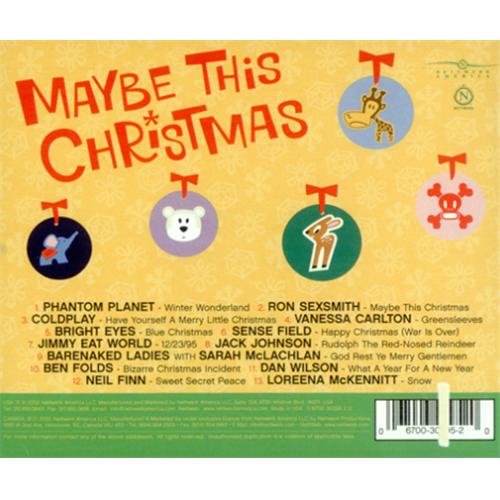 Coldplay Have Yourself A Merry Little Christmas US Promo CD album (CDLP