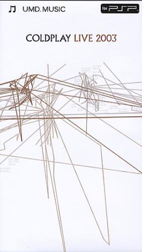 Coldplay Live 2003 Universal Media UK DPYUMLI343700