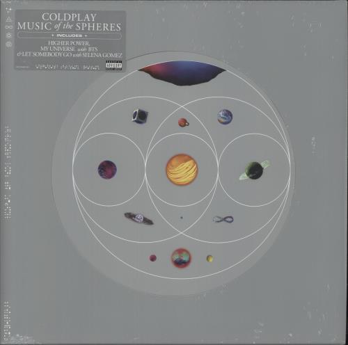 Coldplay Music Of The Spheres - Recycled Coloured Vinyl vinyl LP album (LP record) UK DPYLPMU871324