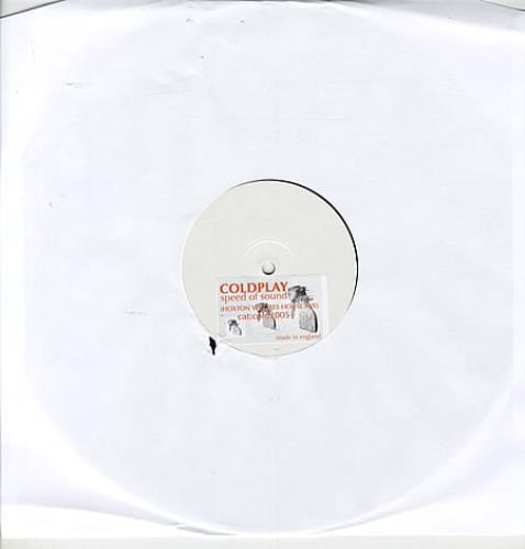 Coldplay Speed Of Sound - Hoxton Whores mixes 12" vinyl single (12 inch record / Maxi-single) UK DPY12SP332675