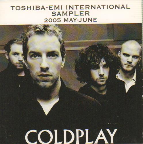Coldplay Toshiba-EMI International Sampler CD album (CDLP) Japanese DPYCDTO655507