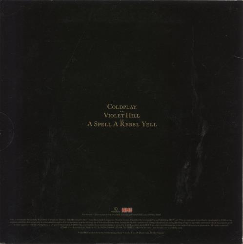 Coldplay Violet Hill 7" vinyl single (7 inch record / 45) UK DPY07VI625817