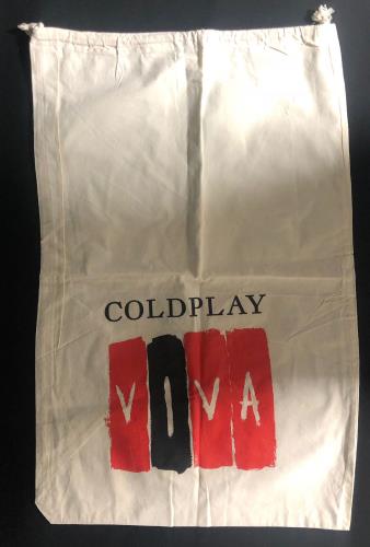 Coldplay Viva - Laundry bag memorabilia UK DPYMMVI729194