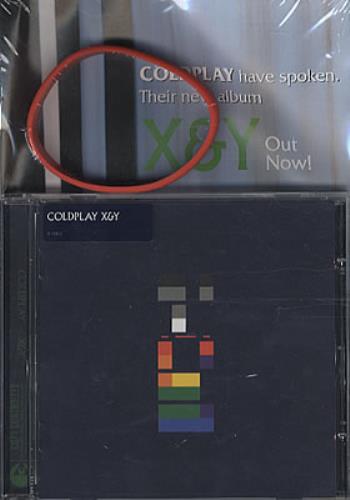 Coldplay X&Y CD album (CDLP) Hong Kong DPYCDXY330781