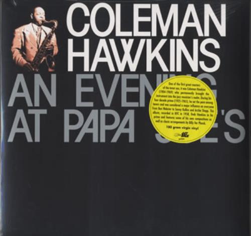 Coleman Hawkins An Evening At Papa Joe's - 180Gm - Sealed vinyl LP album (LP record) UK CH3LPAN384109