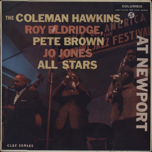 Coleman Hawkins At Newport - Factory Sample vinyl LP album (LP record) UK CH3LPAT675572