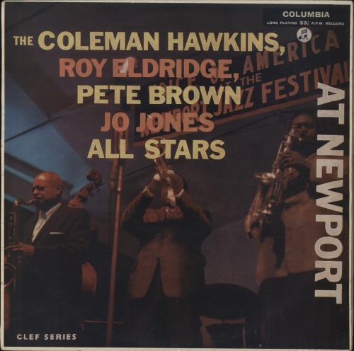 Coleman Hawkins At Newport vinyl LP album (LP record) UK CH3LPAT838509