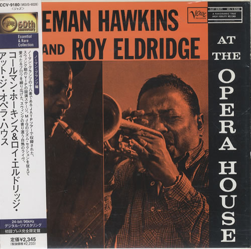 Coleman Hawkins At The Opera House CD album (CDLP) Japanese CH3CDAT453086