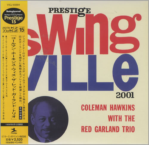 Coleman Hawkins Coleman Hawkins With The Red Garland Trio CD album (CDLP) Japanese CH3CDCO453144