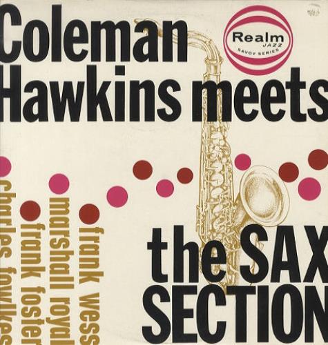 Coleman Hawkins Meets The Sax Section vinyl LP album (LP record) UK CH3LPME443834