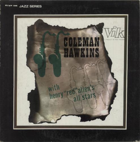 Coleman Hawkins With Henry 'Red' Allen's All Stars vinyl LP album (LP record) Italian CH3LPWI676062