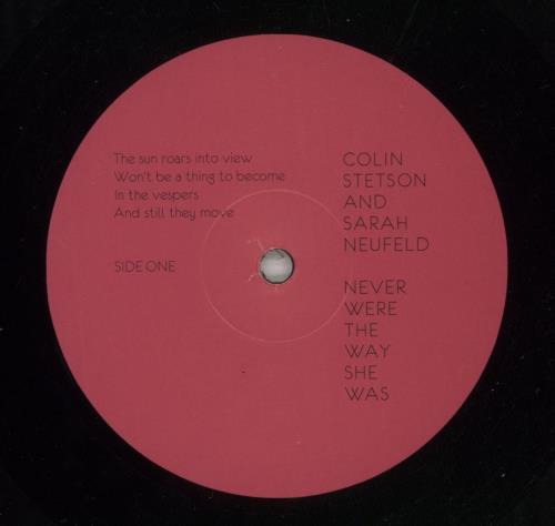 Colin Stetson Never Were The Way She Was vinyl LP album (LP record) Canadian 67PLPNE867555