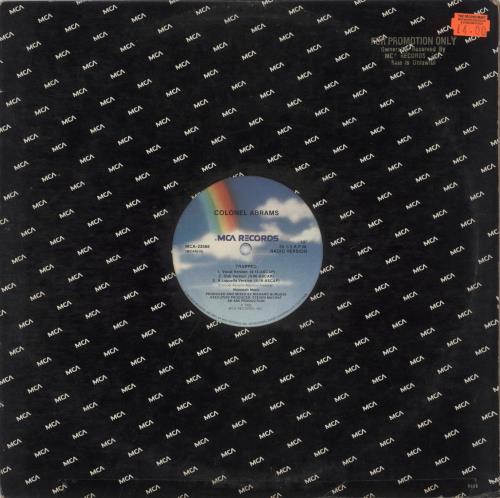 Colonel Abrams Trapped 12" vinyl single (12 inch record / Maxi-single) US C+A12TR892286