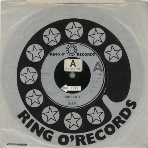 Colonel Cokey Cokey - Advance 7" vinyl single (7 inch record / 45) UK OLN07CO858624