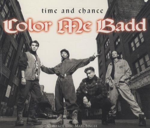Color Me Badd Time And Chance CD single (CD5 / 5") French CMBC5TI274969