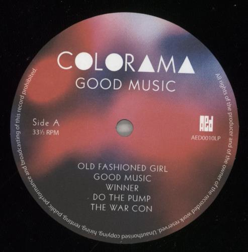 Colorama Good Music vinyl LP album (LP record) UK 59YLPGO872940