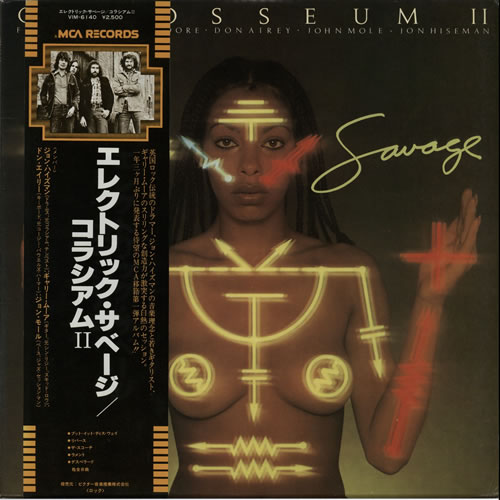 Colosseum II Electric Savage vinyl LP album (LP record) Japanese CLSLPEL136432
