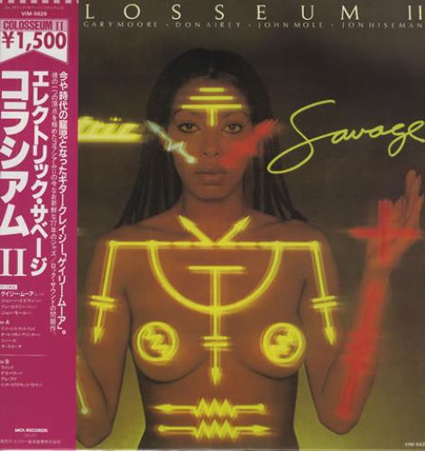 Colosseum II Electric Savage vinyl LP album (LP record) Japanese CLSLPEL361917