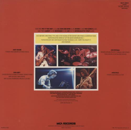 Colosseum II Electric Savage vinyl LP album (LP record) UK CLSLPEL392217