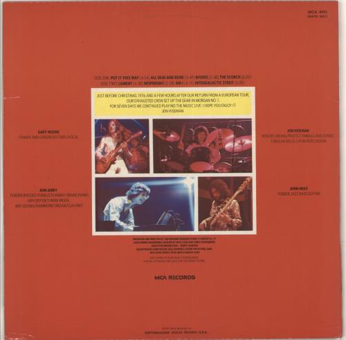 Colosseum II Electric Savage vinyl LP album (LP record) Italian CLSLPEL726829