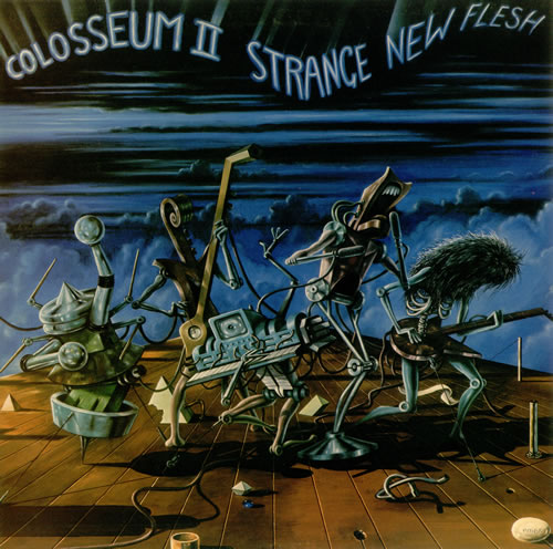 Colosseum II Strange New Flesh vinyl LP album (LP record) UK CLSLPST06981