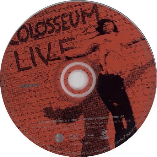 Colosseum Colosseum Live CD album (CDLP) UK SEUCDCO667305