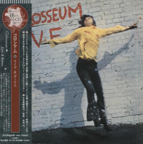 Colosseum Live 2 CD album set (Double CD) Japanese SEU2CLI873645