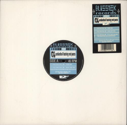 Combination X You Can Call Me 12" vinyl single (12 inch record / Maxi-single) UK -RN12YO891052
