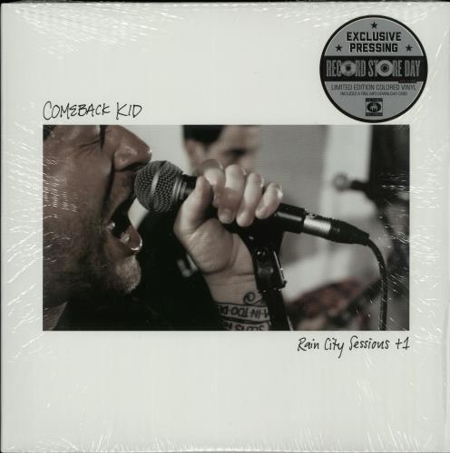 Comeback Kid Rain City Sessions #1 - RSD White Vinyl 10" vinyl single (10 inch record) US CKO10RA654944