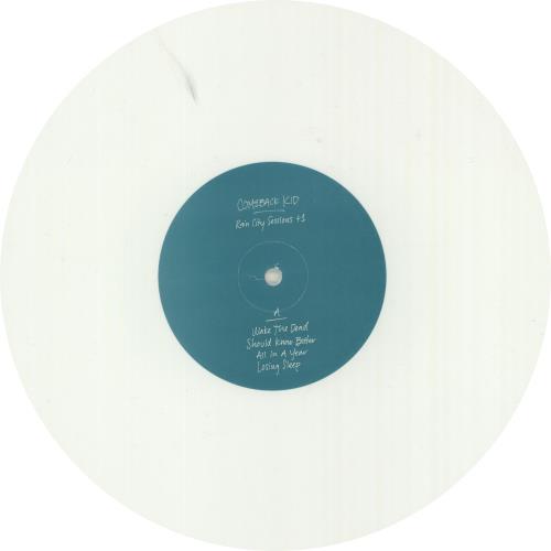 Comeback Kid Rain City Sessions #1 - RSD White Vinyl 10" vinyl single (10 inch record) US CKO10RA654944