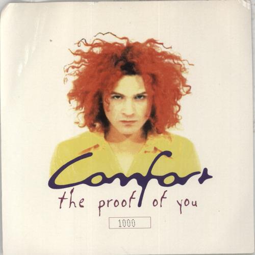 Comfort The Proof Of You 7" vinyl single (7 inch record / 45) UK 3QZ07TH852840