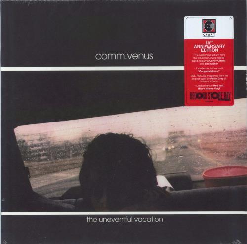 Commander Venus The Uneventful Vacation - Red and Black Vinyl - RSD 2022 vinyl LP album (LP record) US 545LPTH811541
