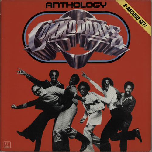 Commodores Anthology 2-LP vinyl record set (Double LP Album) US CMM2LAN578728