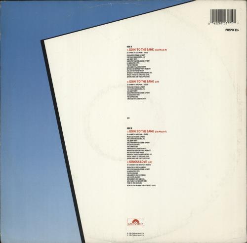 Commodores Goin' To The Bank 12" vinyl single (12 inch record / Maxi-single) UK CMM12GO341120