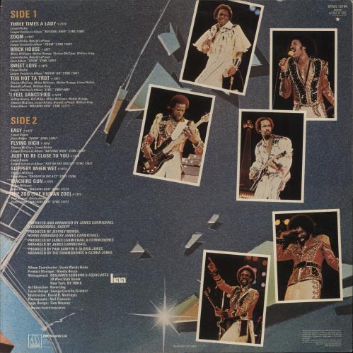 Commodores Greatest Hits vinyl LP album (LP record) UK CMMLPGR244732