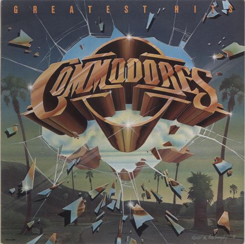 Commodores Greatest Hits vinyl LP album (LP record) US CMMLPGR692204