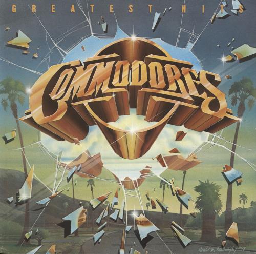 Commodores Greatest Hits vinyl LP album (LP record) German CMMLPGR747882