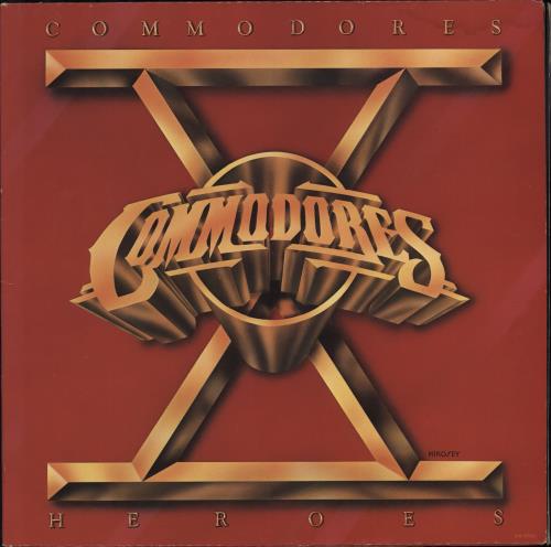 Commodores Heroes vinyl LP album (LP record) US CMMLPHE776968