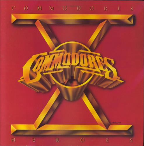Commodores Heroes vinyl LP album (LP record) UK CMMLPHE831865