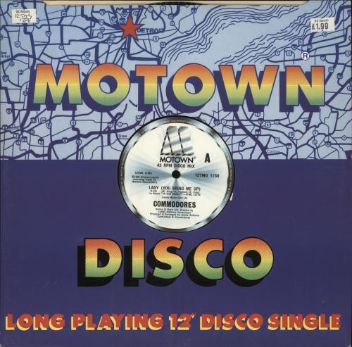 Commodores Lady (You Bring Me Up) 12" vinyl single (12 inch record / Maxi-single) UK CMM12LA729566