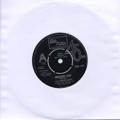 Commodores Machine Gun 7" vinyl single (7 inch record / 45) UK CMM07MA345880