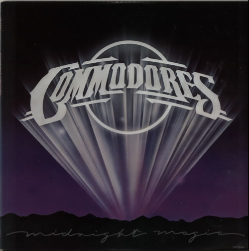 Commodores Midnight Magic vinyl LP album (LP record) Japanese CMMLPMI227531