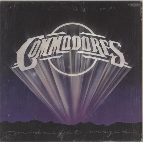 Commodores Midnight Magic vinyl LP album (LP record) German CMMLPMI732813