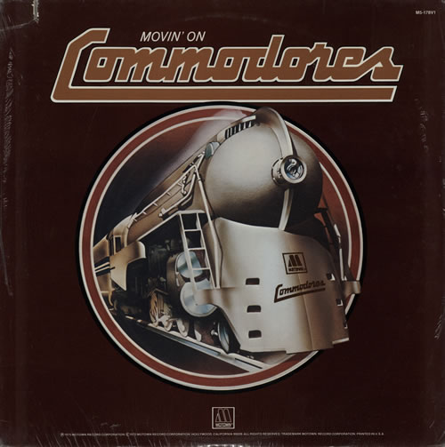 Commodores Movin' On - Sealed vinyl LP album (LP record) US CMMLPMO576383