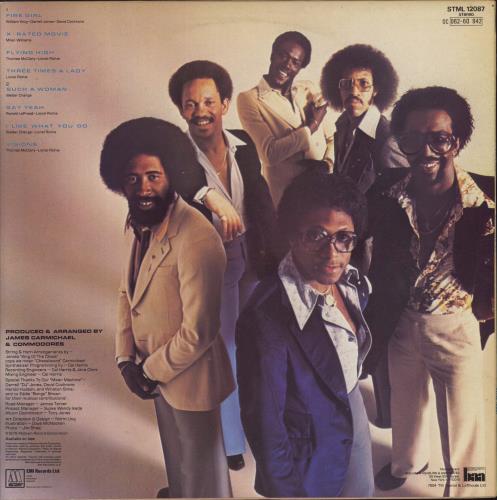 Commodores Natural High vinyl LP album (LP record) UK CMMLPNA547606