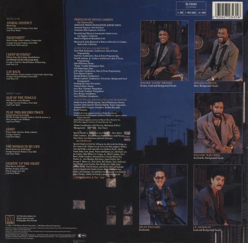 Commodores Nightshift vinyl LP album (LP record) German CMMLPNI288080